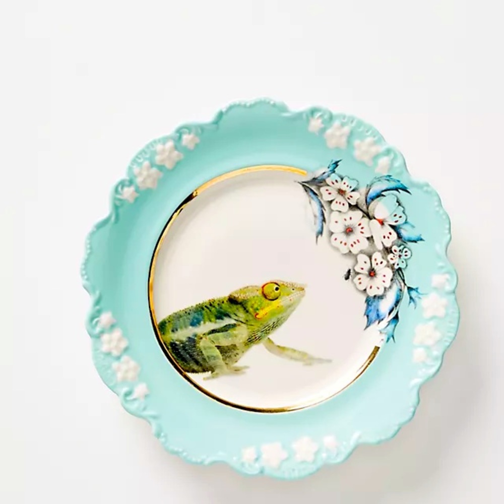 Chameleon “Lou Rota” nature plate